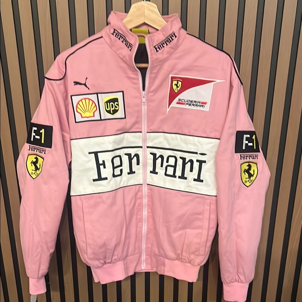 Ferrari Pink Racing Jacket